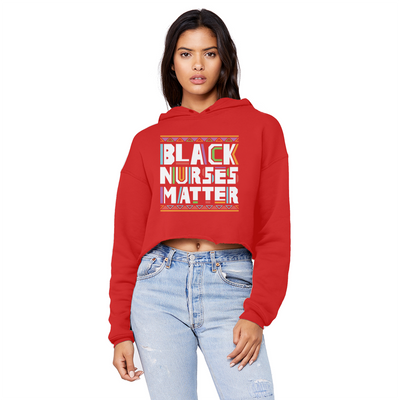 BLM Samuel Dubose Unisex Cropped Hoodie - Nurses