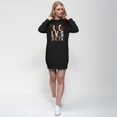 BLM Ahmaud Arbery Premium Adult Hoodie Dress