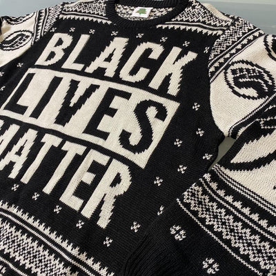 BLM Ugly Christmas Sweater - Black Lives Matter